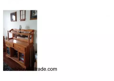 Oak Cabinet/Buffet/Wine Cabinet